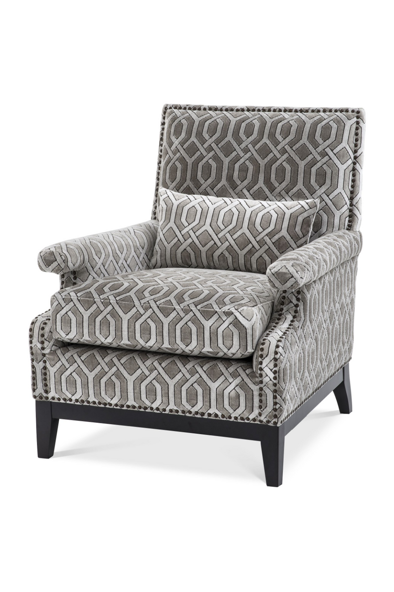 Patterned Design Lounge Chair | Eichholtz Goldoni | Oroatrade.com