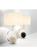 Marble Sphere Table Lamp | Eichholtz Luigi | OROA TRADE | oroatrade.com