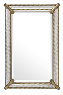 Brass Roped Frame Wall Mirror | Eichholtz Cantoni | OROA TRADE