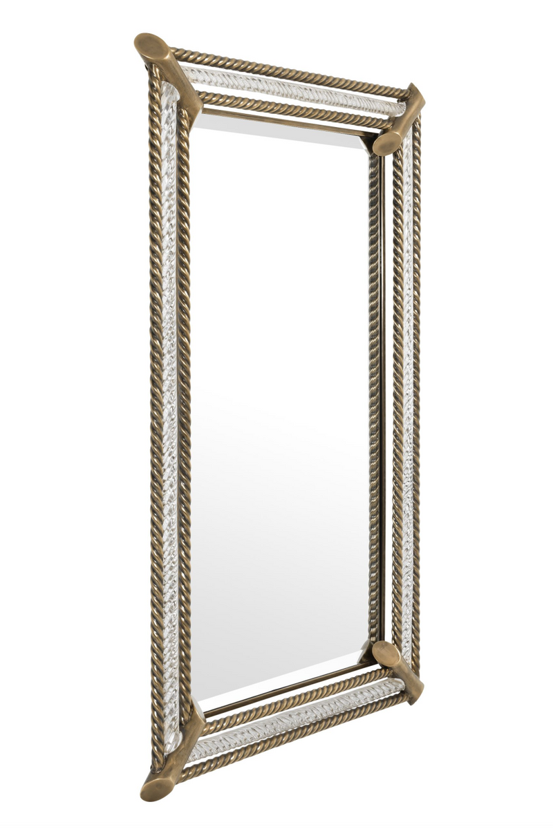 Brass Roped Frame Wall Mirror | Eichholtz Cantoni | OROA TRADE