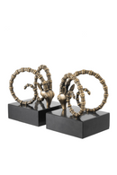 Brass Ibex Bookends | Eichholtz | OROA TRADE