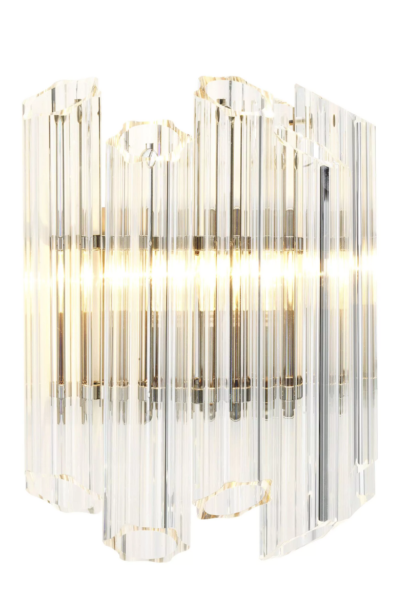 Bevelled Glass Tubes Wall Lamp | Eichholtz Vittoria | OROATRADE.com