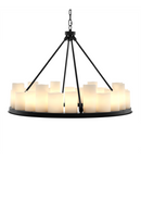 Black Candle Chandelier | Eichholtz Commodore | Oroatrade.com