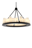 Black Candle Chandelier | Eichholtz Commodore | Oroatrade.com