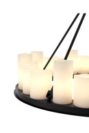 Black Candle Chandelier | Eichholtz Commodore | Oroatrade.com
