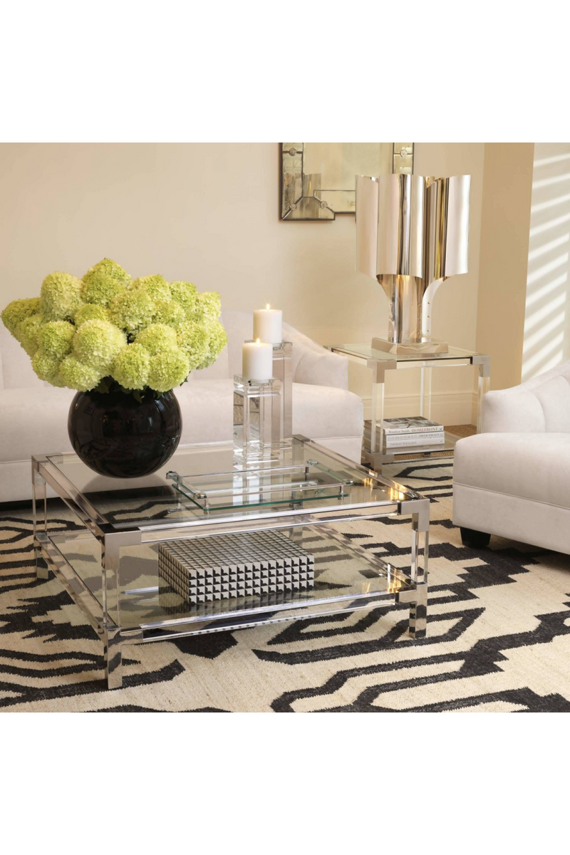 Acrylic Side Table | Eichholtz Royalton | OROA TRADE