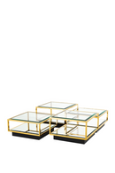 Multi Level Coffee Table Set (4) | Eichholtz Tortona | Oroatrade.com
