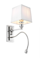 White Swing Arm With Picture Light | Eichholtz Ellington | OROA TRADE