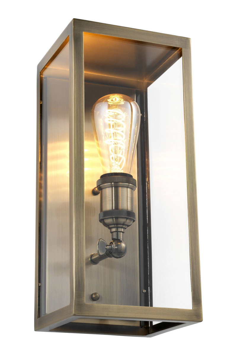Brass Lantern Wall Light | Eichholtz Irving | OROA TRADE