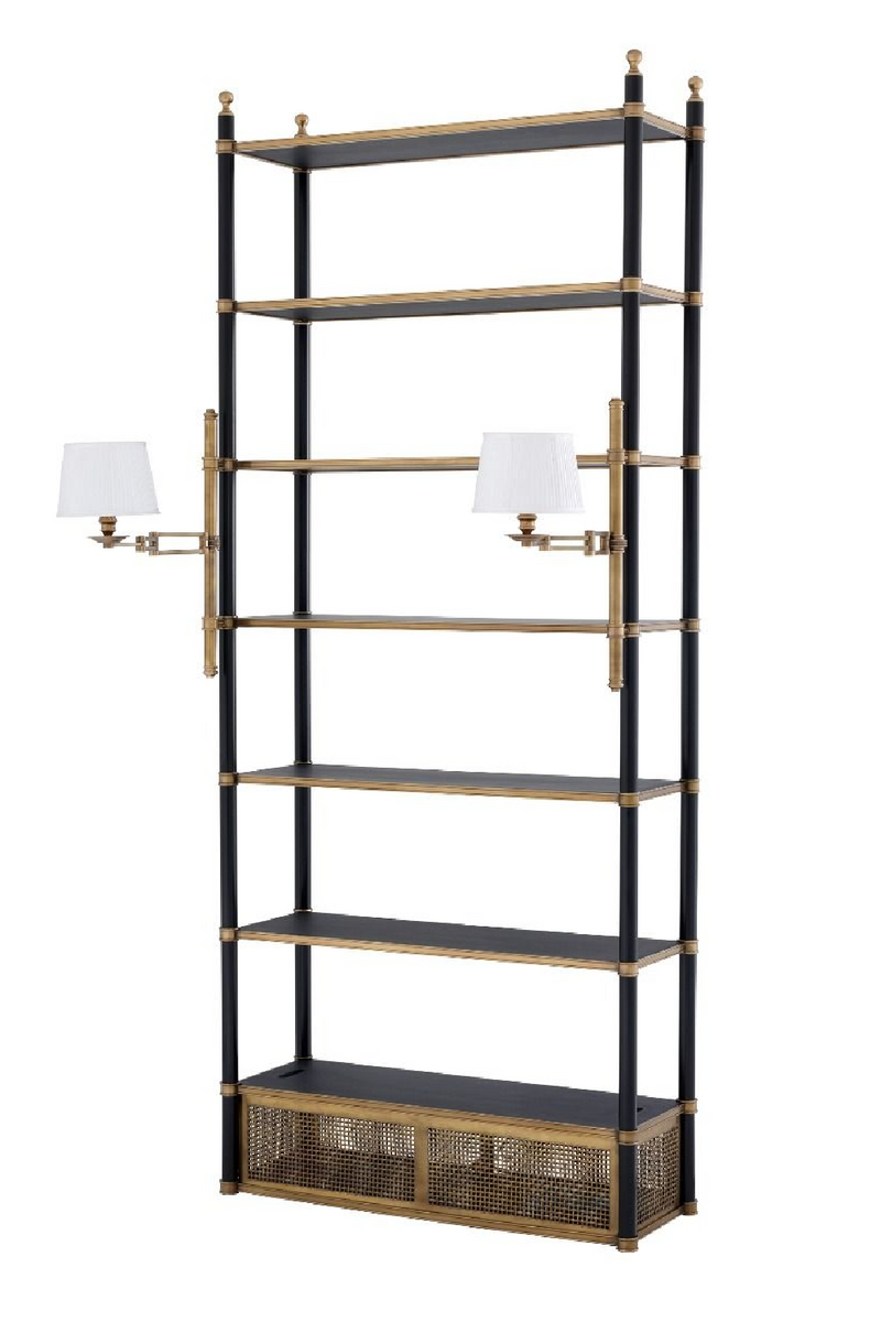 Brass Display Cabinet With Lights | Eichholtz Sterling | Oroatrade