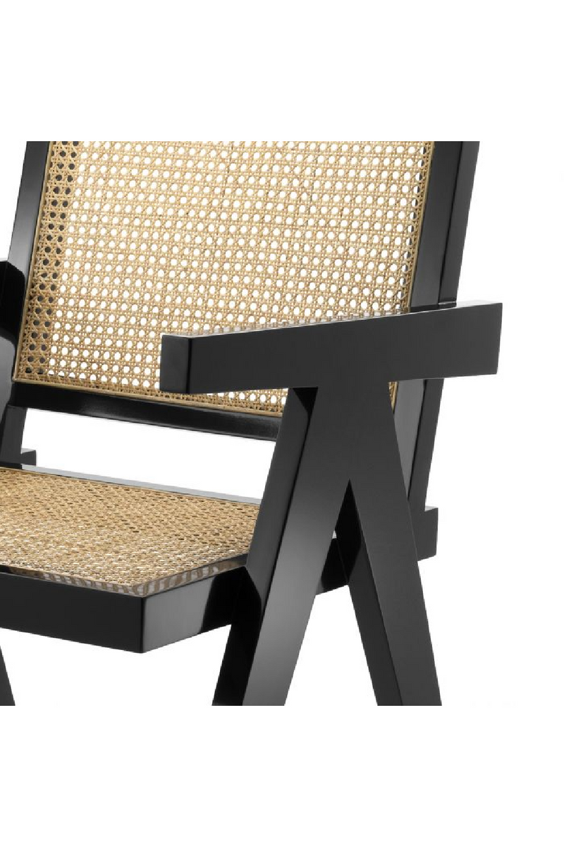 Black Cane Dining Chair | Eichholtz Adagio | Oroatrade