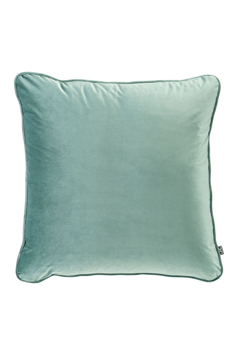 Square Velvet Turquoise Pillow | Eichholtz Roche | OROA TRADE