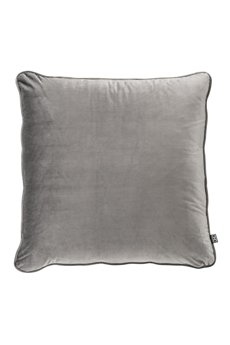 Gray Velvet Pillow | Eichholtz Roche | OROA TRADE