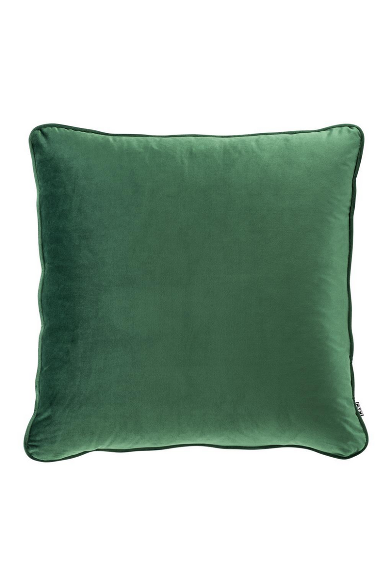 Square Green Velvet Pillow | Eichholtz Roche | OROA TRADE