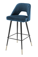 Velvet Bar Stool | Eichholtz Avorio | Oroatrade.com