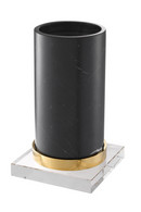 Black Marble Candle Holder | Eichholtz Whitby | OROA TRADE