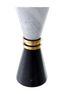 Marble Hourglass Candle Holder | Eichholtz Diabolo | OROA TRADE