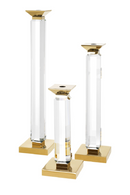 Gold Stick Candle Holder Set of 3 | Eichholtz Livia | OROA TRADE