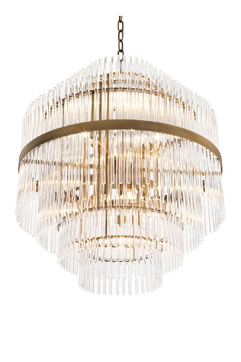 Glass Layered Chandelier | Eichholtz East | OROA TRADE