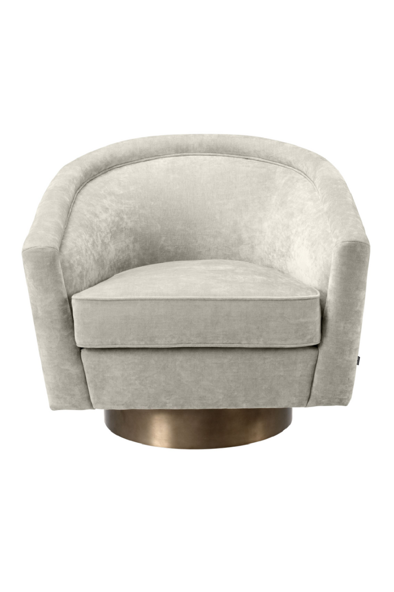 Beige Swivel Barrel Chair | Eichholtz Catene | Oroatrade.com
