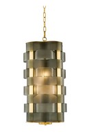 Green Glass Pendant Chandelier | Eichholtz Martinique | OROA TRADE