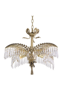 Golden Art Deco Chandelier | Eichholtz Hildebrandt | Oroatrade