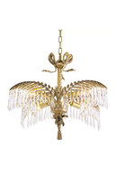 Golden Art Deco Chandelier | Eichholtz Hildebrandt | Oroatrade