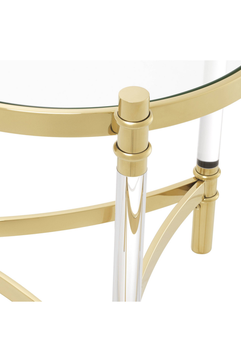 Gold Round Side Table | Eichholtz Trento | OROA TRADE