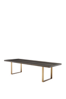 Brass Oak Dining Table 120" | Eichholtz Melchior | Oroatrade.com