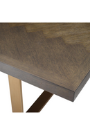 Brass Oak Dining Table 120" | Eichholtz Melchior | Oroatrade.com