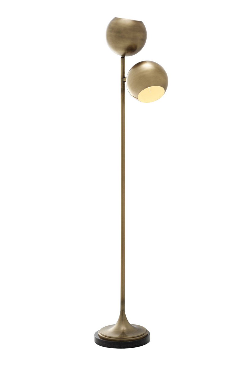 Brass Gumball Floor Lamp | Eichholtz Compton | Oroatrade