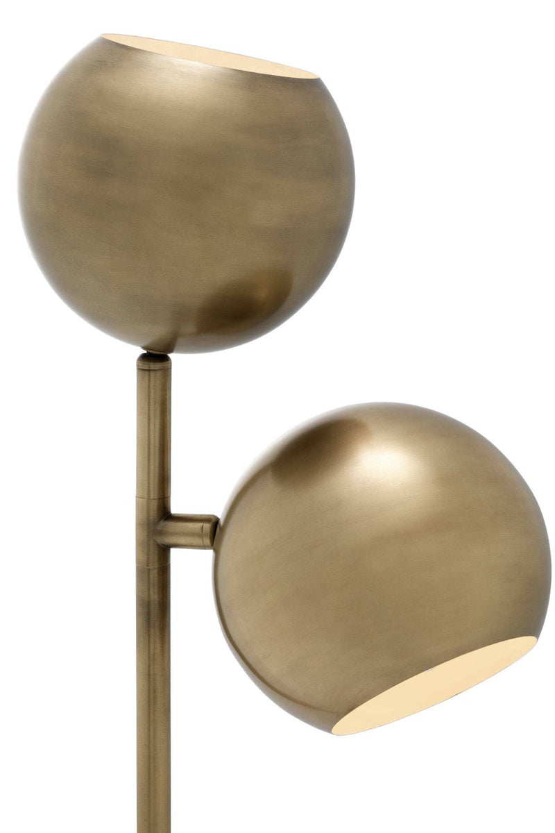 Brass Gumball Floor Lamp | Eichholtz Compton | Oroatrade
