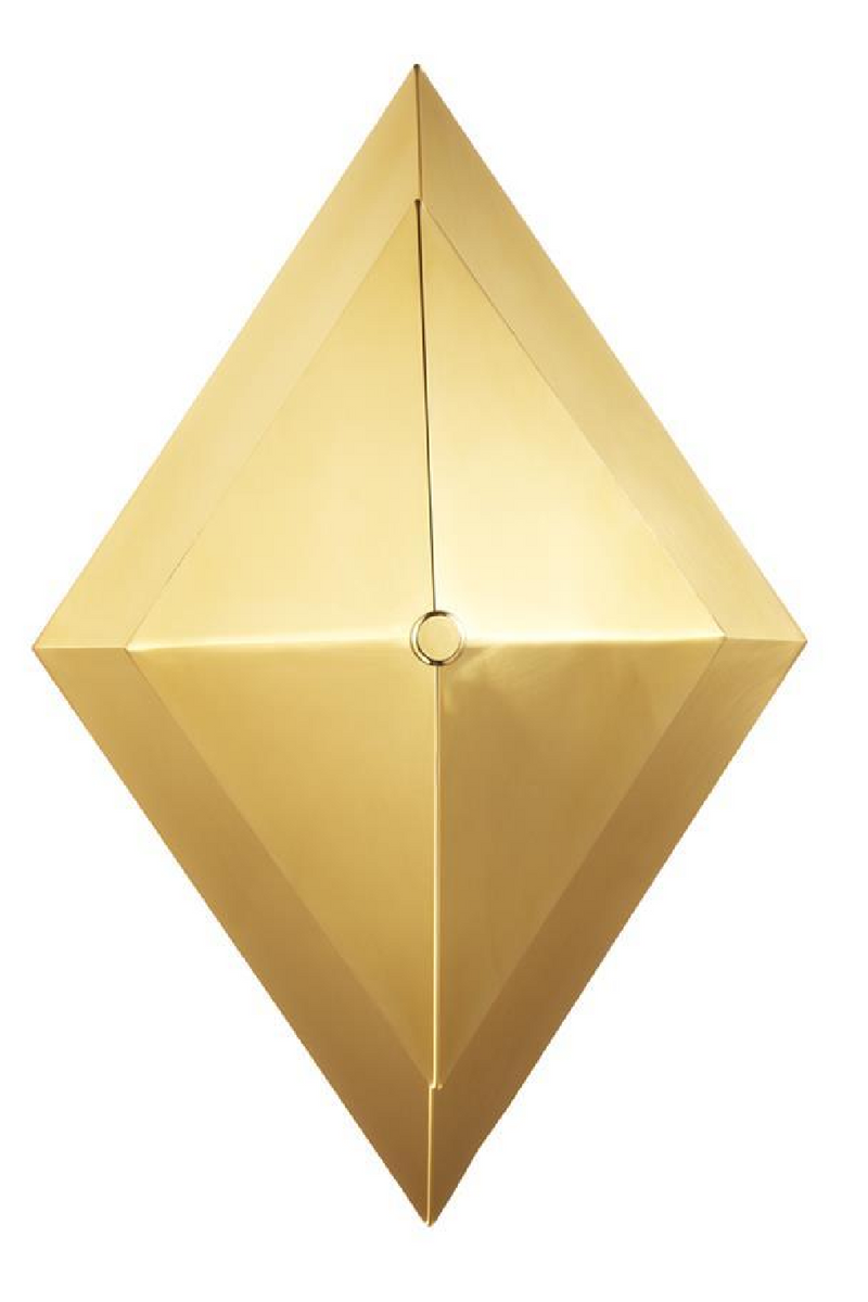 Gold Rhombus Wall Lamp | Eichholtz Augustas | Oroatrade