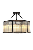 Glass Drum Ceiling Lamp | Eichholtz Bernardi | OROA TRADE