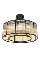 Glass Drum Ceiling Lamp | Eichholtz Bernardi | OROA TRADE
