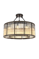 Glass Drum Ceiling Lamp | Eichholtz Bernardi | OROA TRADE