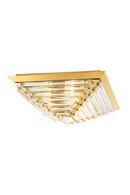 Gold Pyramid Flush Mount | Eichholtz Eden | OROA TRADE