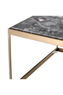 Marble Top Brass Frame Side Table | Eichholtz La Quinta | OROATRADE.com