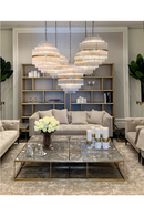 Marble Top Brass Frame Coffee Table | Eichholtz La Quinta | OROA TRADE