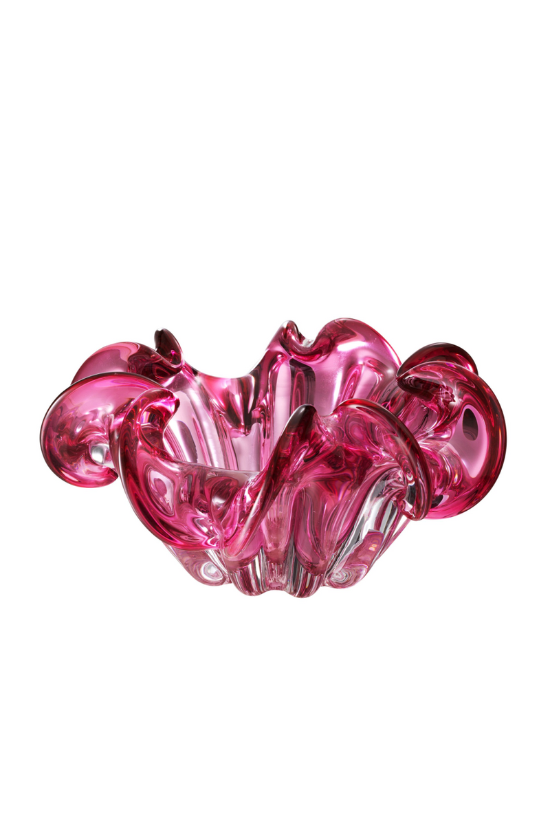 Pink Glass Bowl | Eichholtz Triada | OROA TRADE