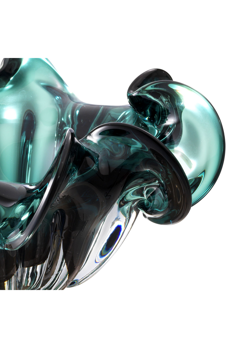 Green Glass Bowl | Eichholtz Triada | OROA TRADE