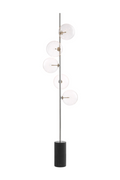 Globe Black Marble Base Floor Lamp | Eichholtz Tempo | Oroatrade.com