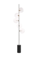 Globe Black Marble Base Floor Lamp | Eichholtz Tempo | Oroatrade.com
