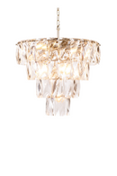 Glass Layered Chandelier S | Eichholtz Amazone | Oroatrade.com
