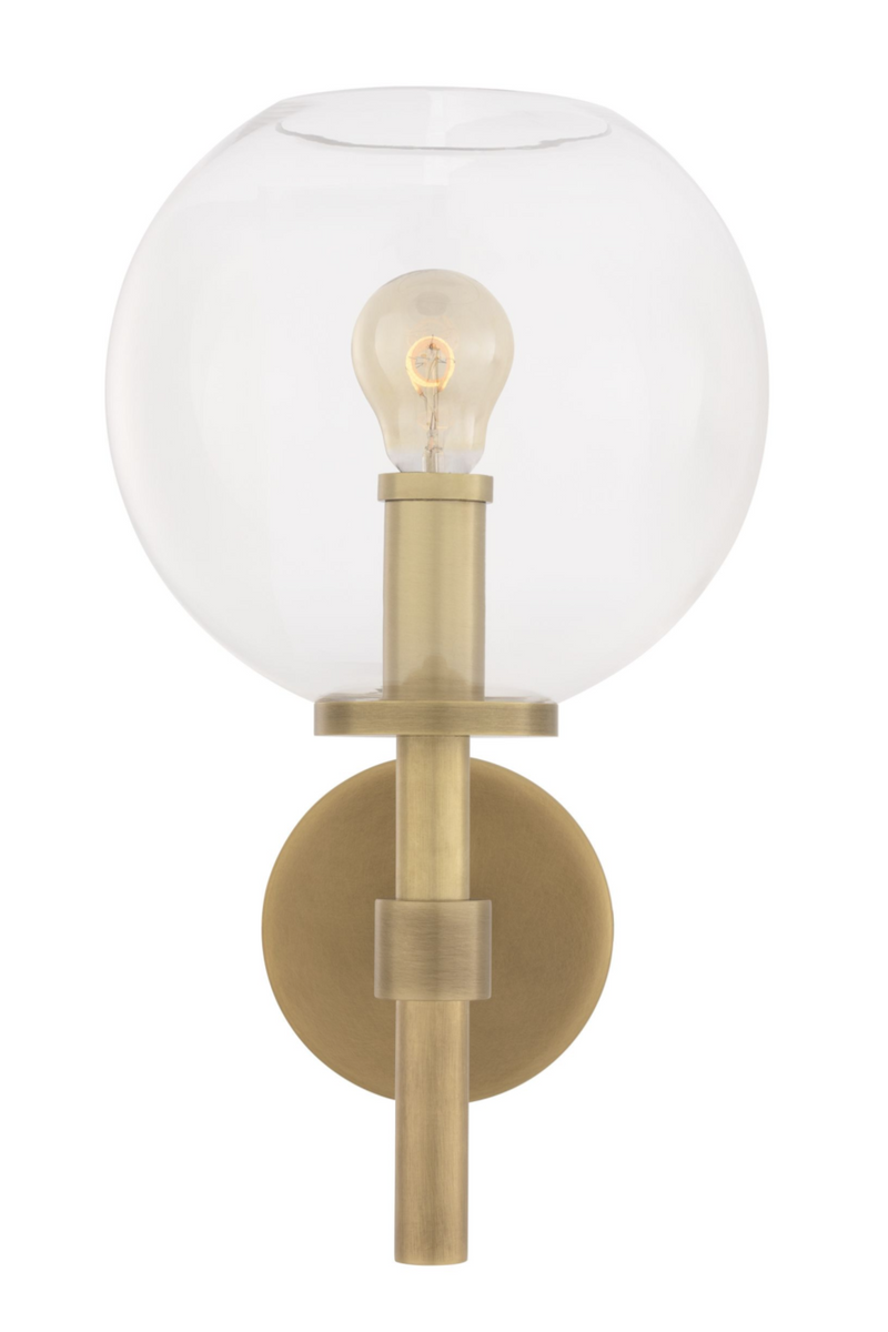 Brass Globe Wall Lamp | Eichholtz Jade | OROA TRADE