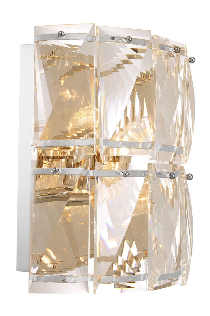 Crystal Glass Wall Lamp | Eichholtz Amazone | OROA TRADE