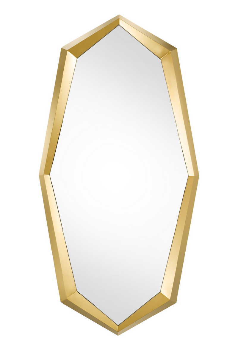 Gold Octagonal Mirror | Eichholtz Narcissus | OROA TRADE