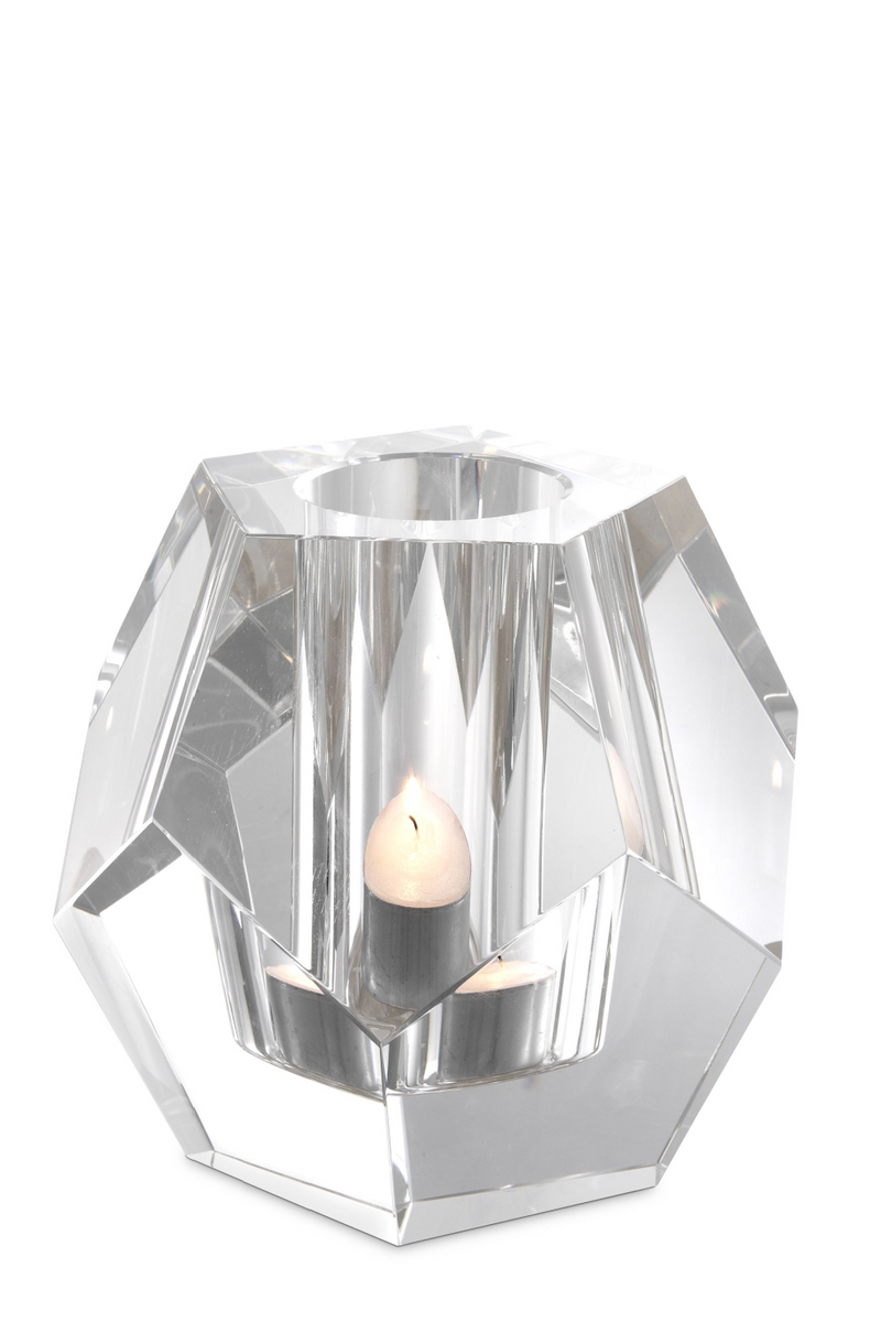 Crystal Candle Holder | Eichholtz Coquette | OROA TRADE