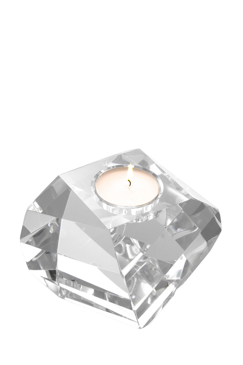 Crystal Candle Holder | Eichholtz Lucidity | OROA TRADE