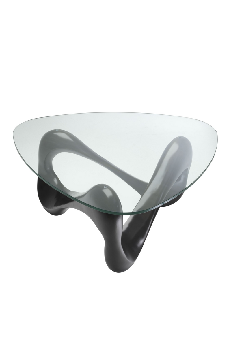 Bronze Clear Glass Coffee Table | Eichholtz Aventura | OROA TRADE